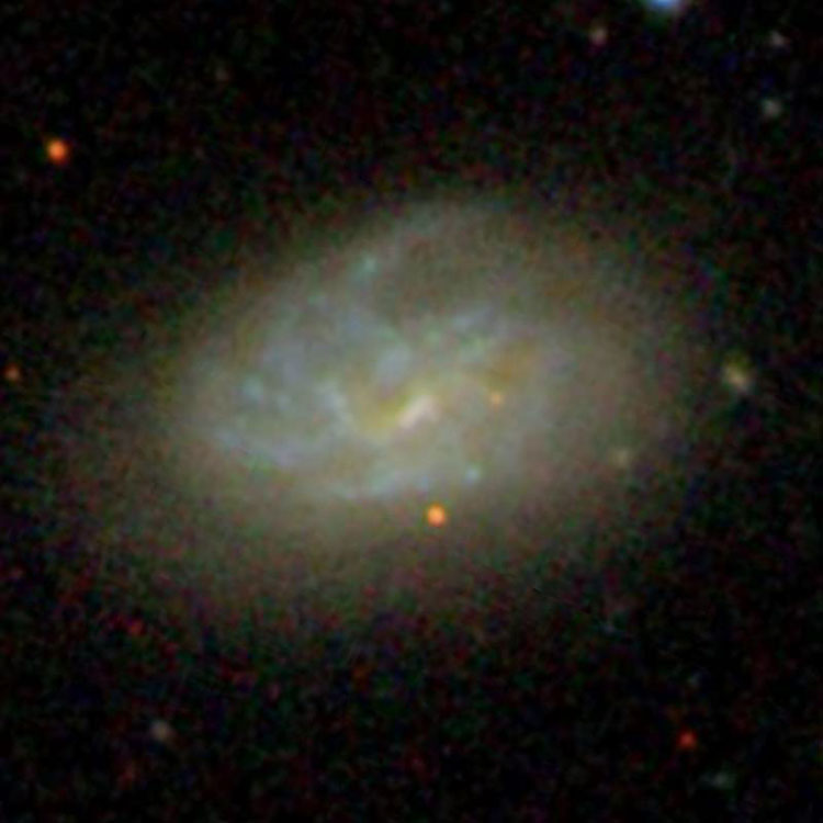 SDSS image of spiral galaxy NGC 2743