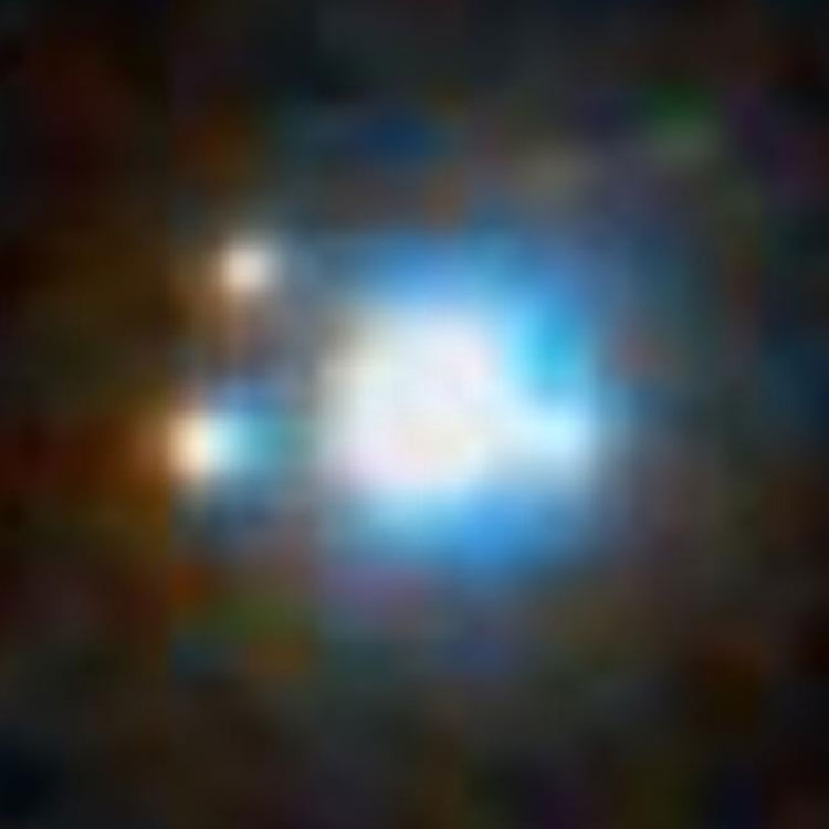 DSS image of lenticular galaxy NGC 2754