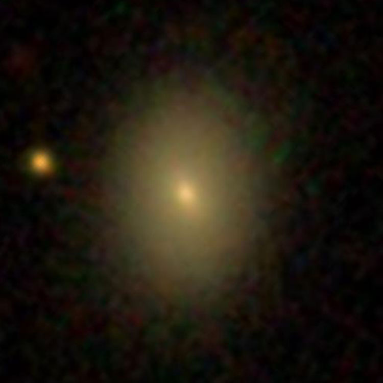 SDSS image of lenticular galaxy NGC 2762