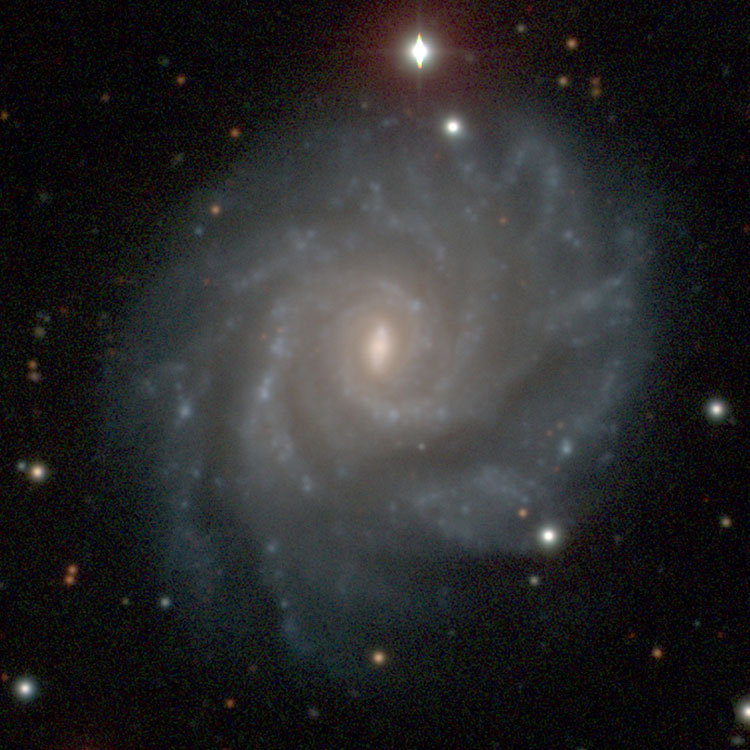 Carnegie-Irvine Galaxy Survey image of spiral galaxy NGC 2763