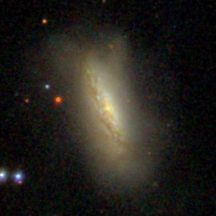 SDSS image of spiral galaxy NGC 2764