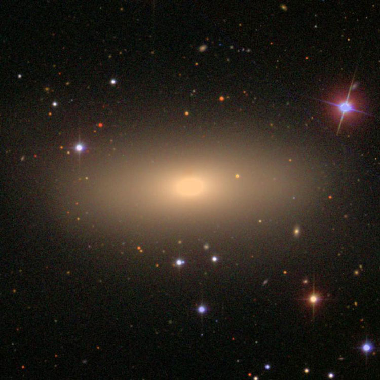 SDSS image of lenticular galaxy NGC 2768