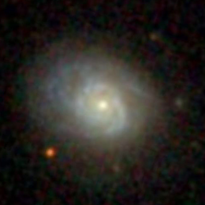 SDSS image of spiral galaxy NGC 2790