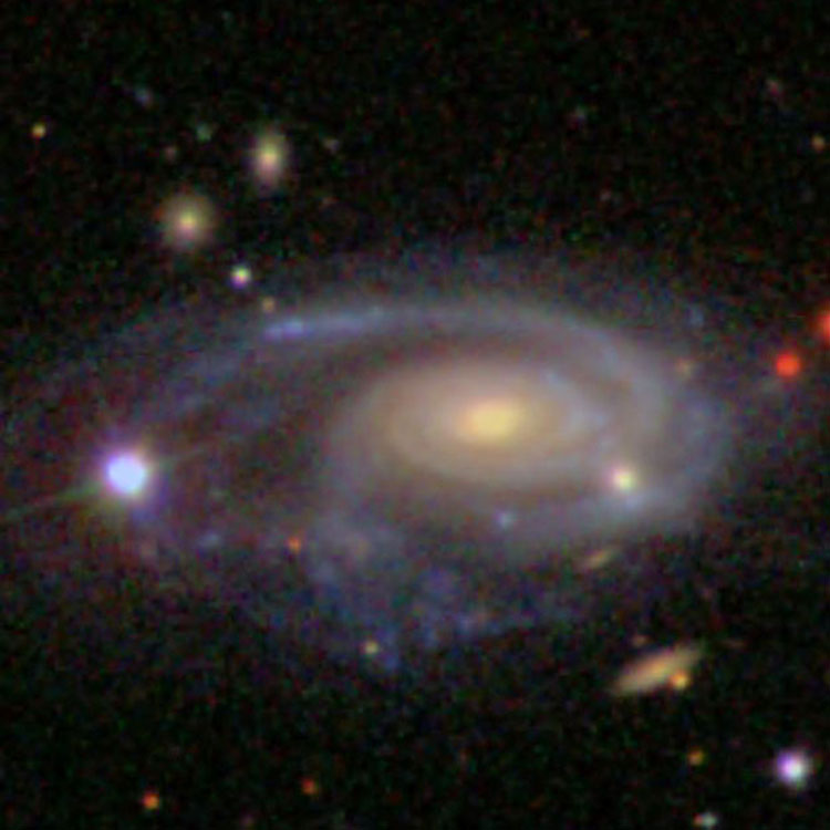 SDSS image of spiral galaxy NGC 280