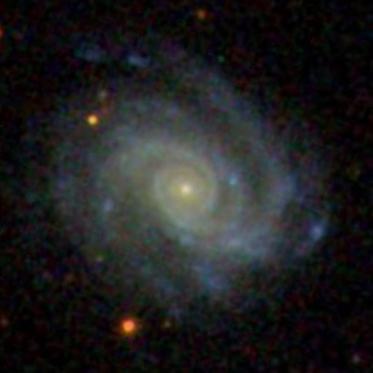 SDSS image of spiral galaxy NGC 2801