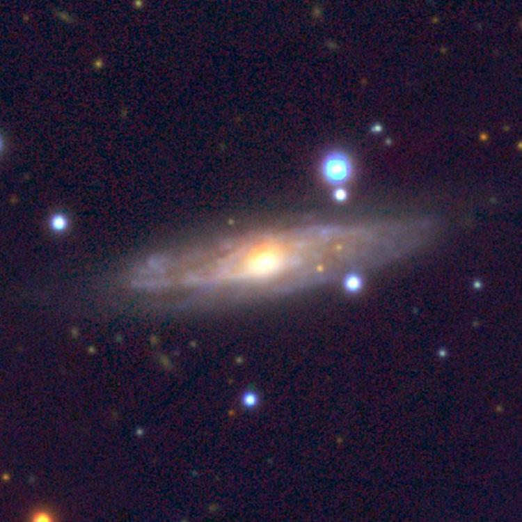 PanSTARRS image of spiral galaxy NGC 2821
