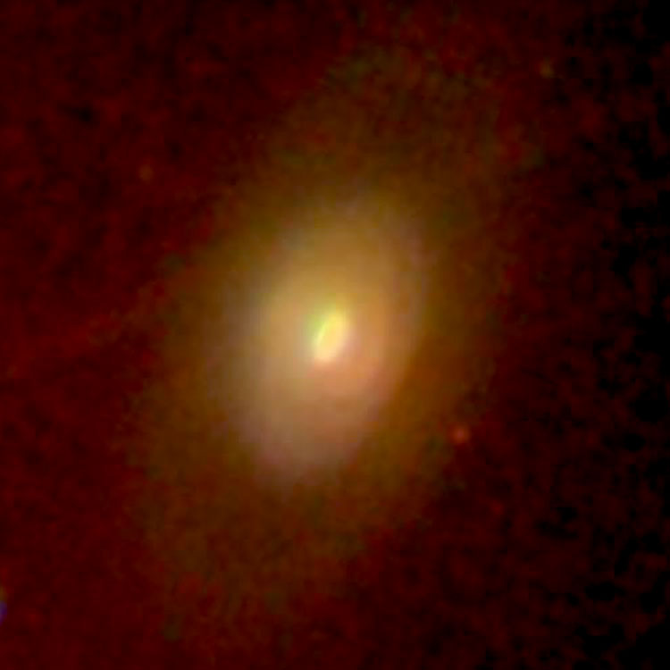 SDSS image of spiral galaxy NGC 2824