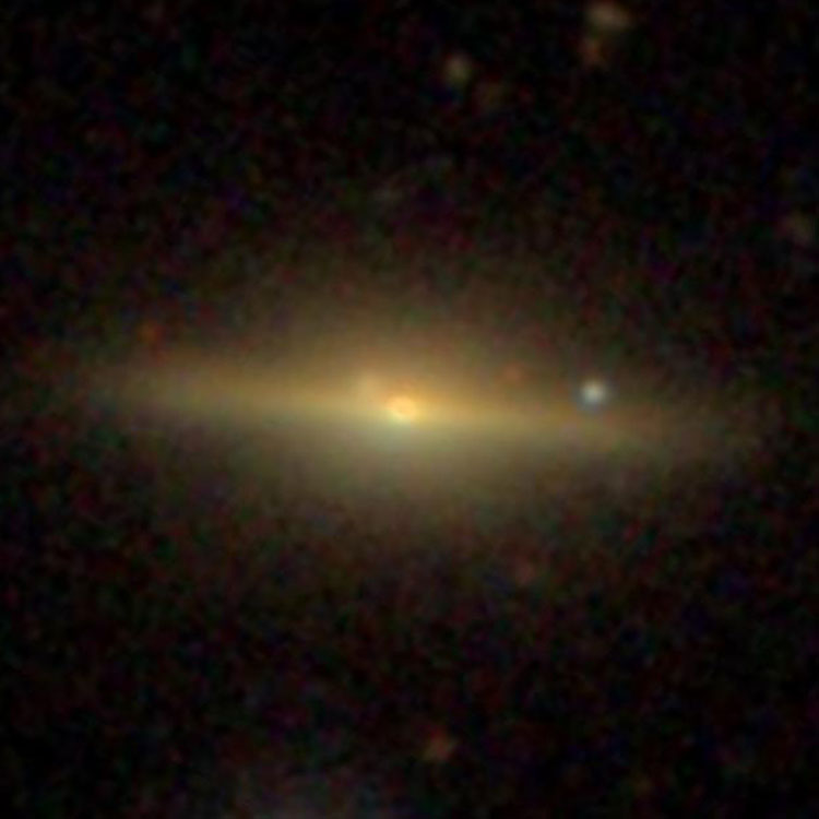 SDSS image of spiral galaxy NGC 2825