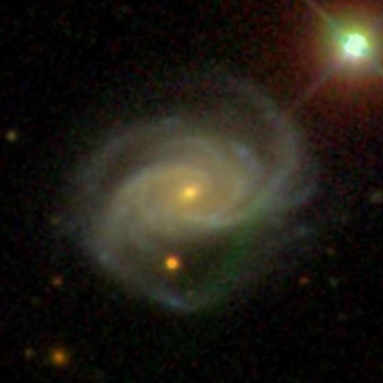 SDSS image of spiral galaxy NGC 2840