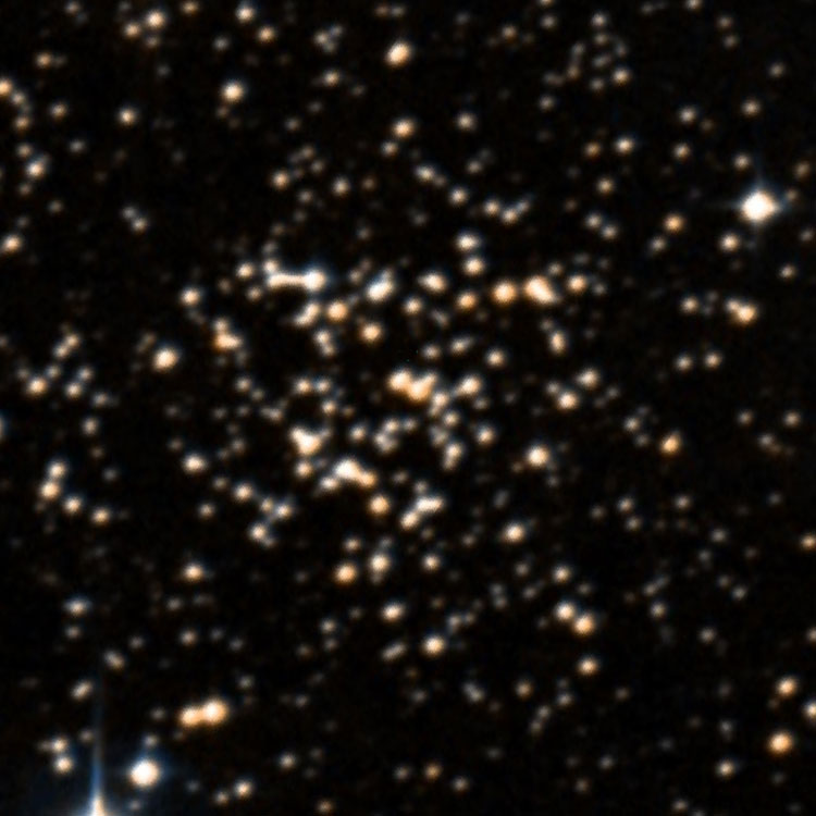 DSS image of open cluster NGC 2849