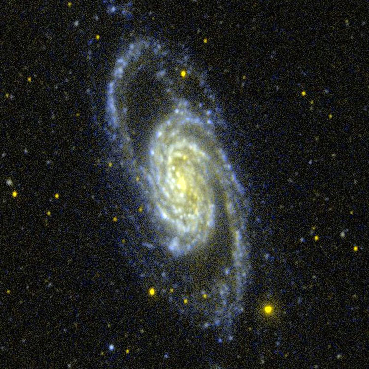 GALEX image of spiral galaxy NGC 2903