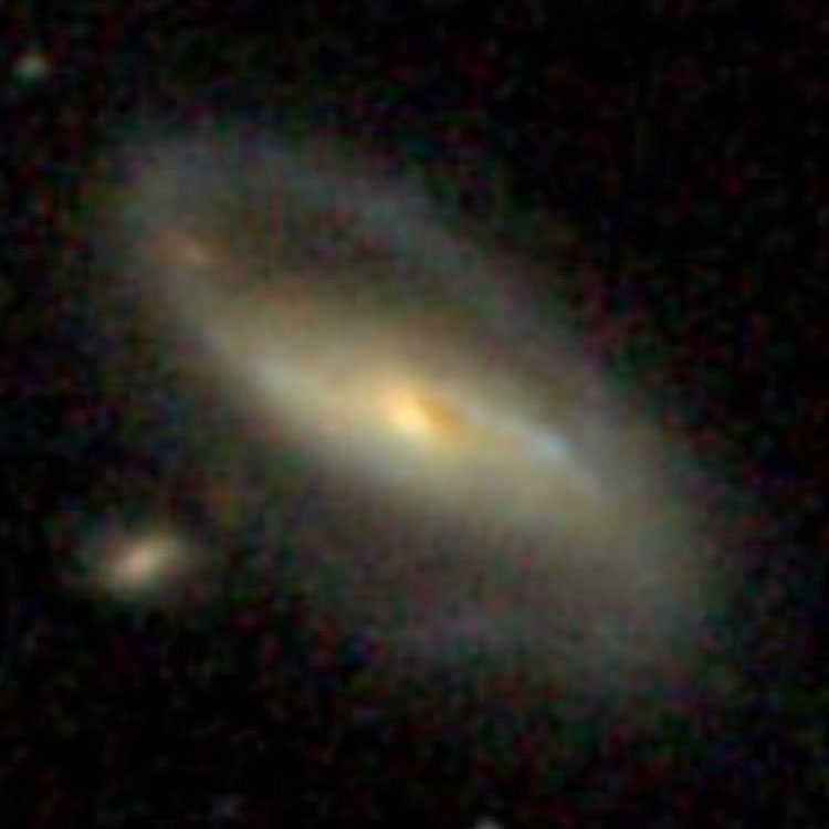 SDSS image of spiral galaxy NGC 291