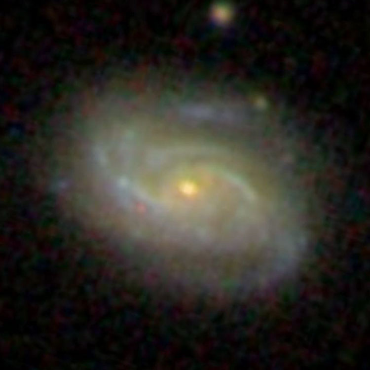 SDSS image of spiral galaxy NGC 2931