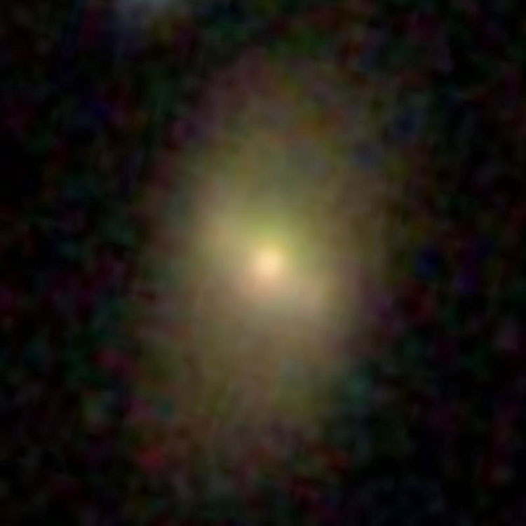 SDSS image of lenticular galaxy NGC 2934