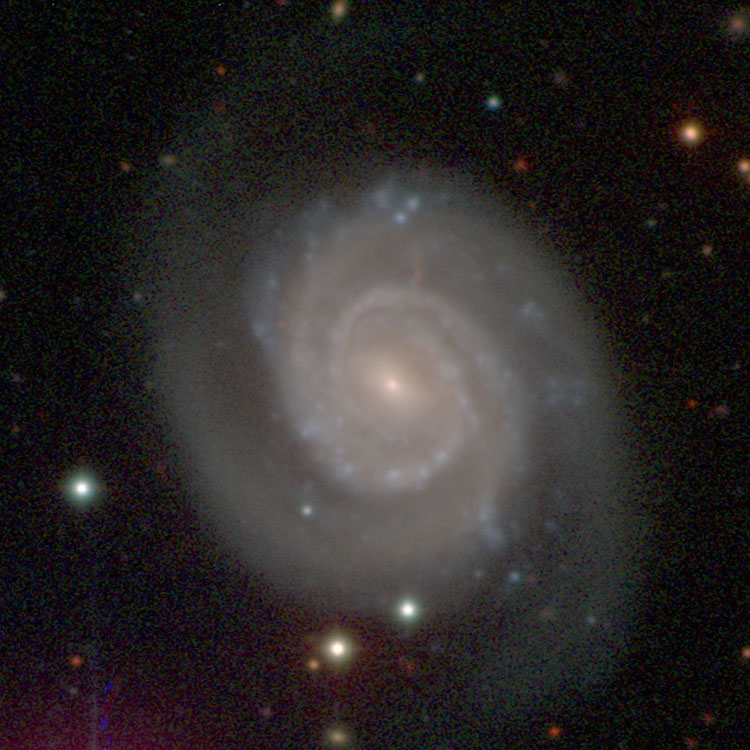 Carnegie-Irvine Galaxy Survey image of spiral galaxy NGC 2947, also known as IC 547 and IC 2494
