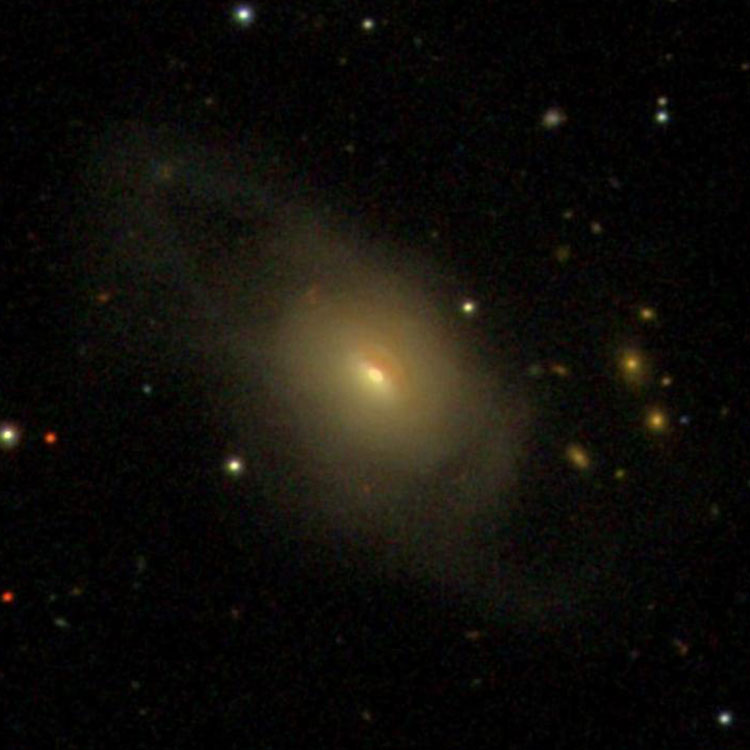 SDSS image of spiral galaxy NGC 2960