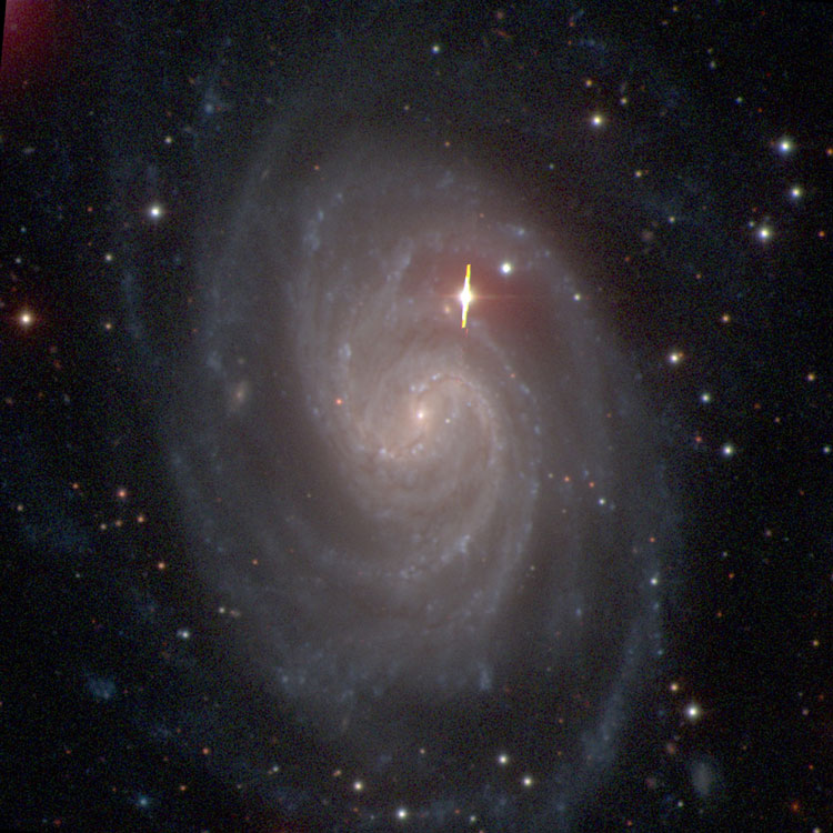 Carnegie-Irvine Galaxy Survey Image of spiral galaxy NGC 3001