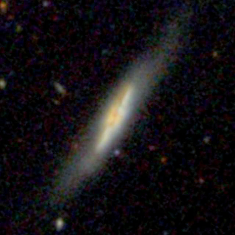 SDSS image of spiral galaxy NGC 3005