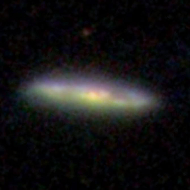 SDSS image of spiral galaxy NGC 3006