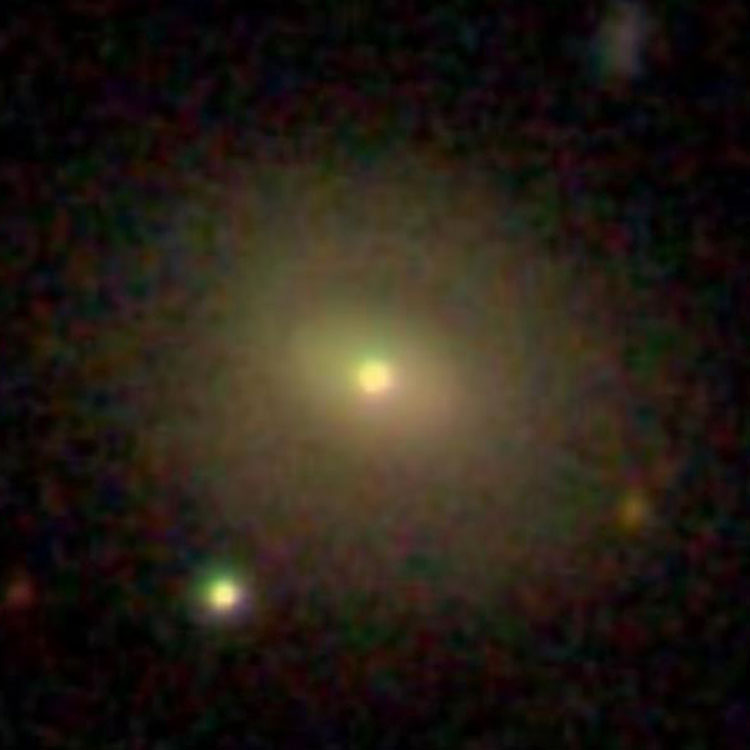 SDSS image of lenticular galaxy NGC 301