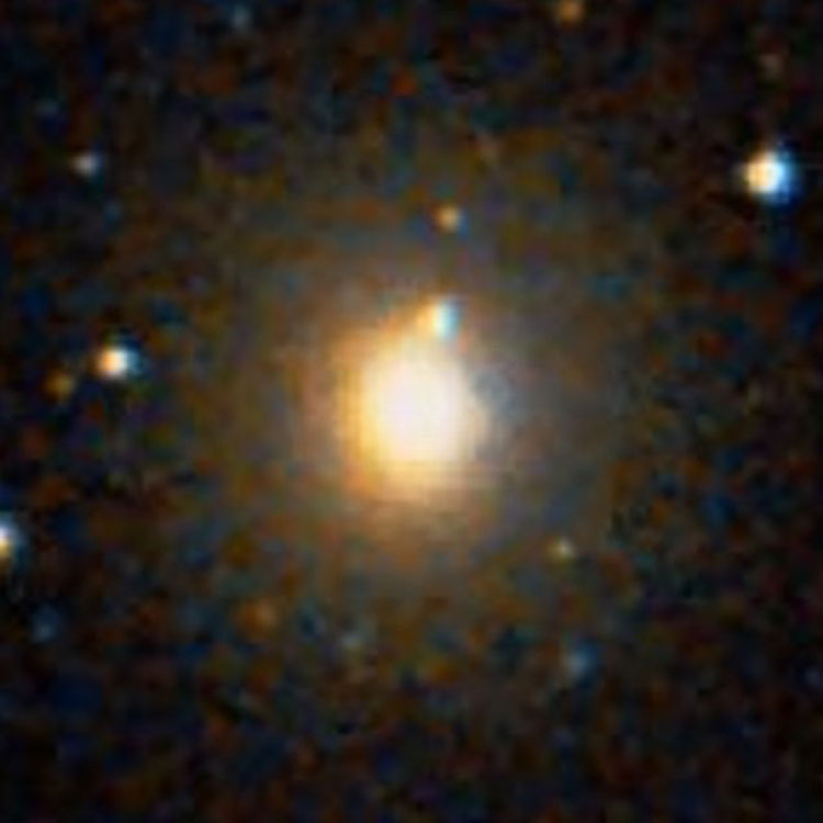 DSS image of lenticular galaxy NGC 3022