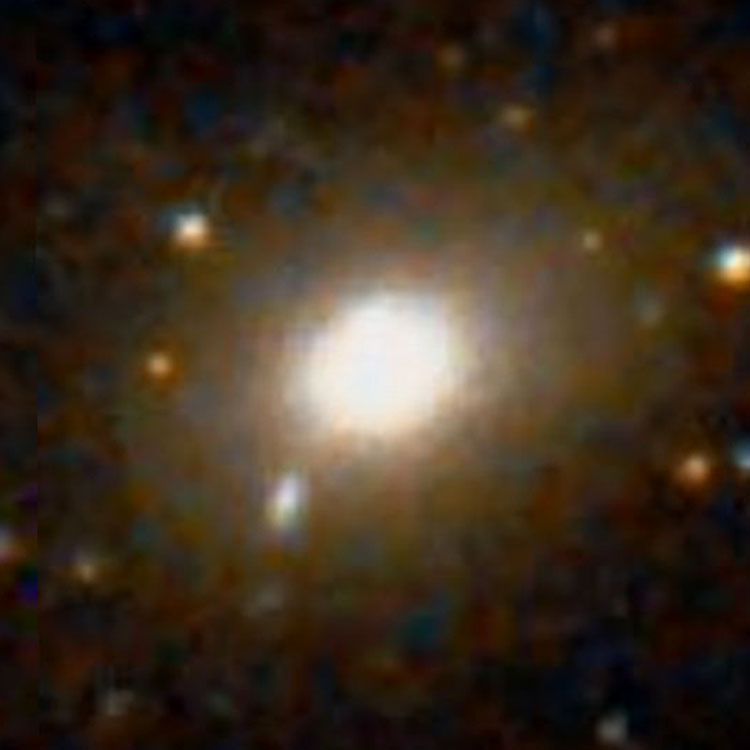 SDSS image of lenticular galaxy NGC 3025