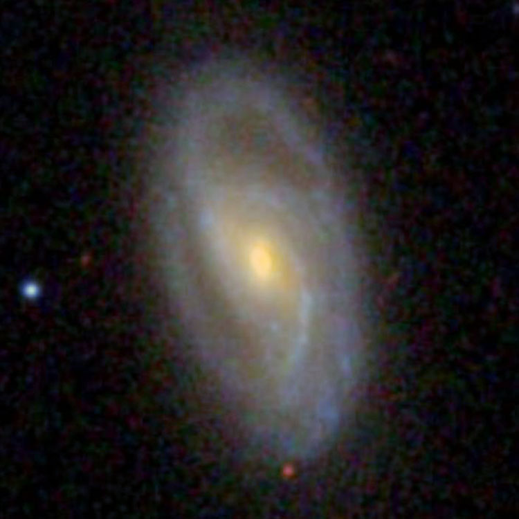 SDSS image of spiral galaxy NGC 3039
