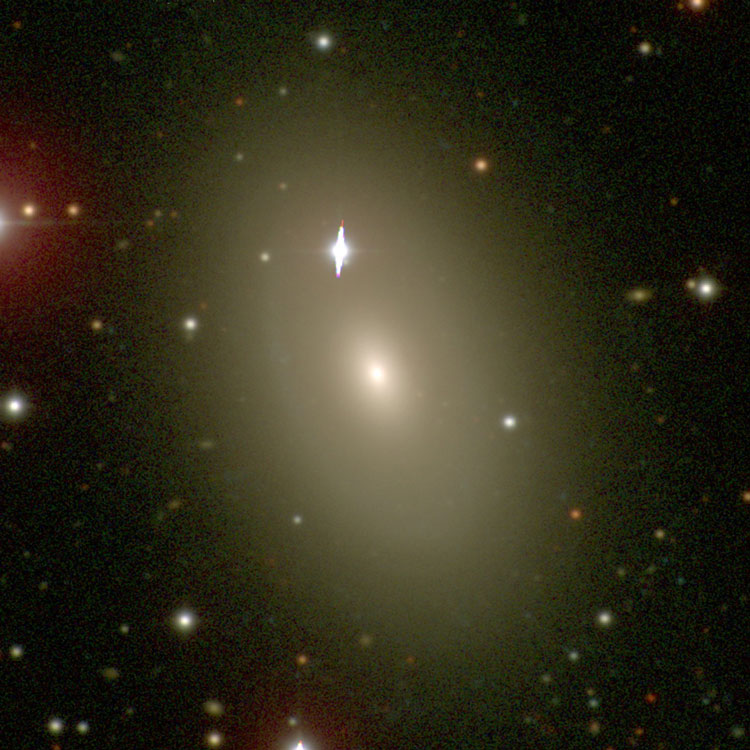Carnegie-Irvine Galaxy Survey image of lenticular galaxy NGC 3056