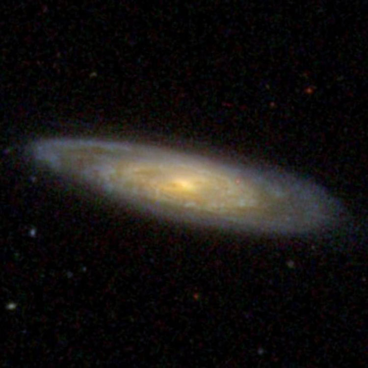 SDSS image of spiral galaxy NGC 3060