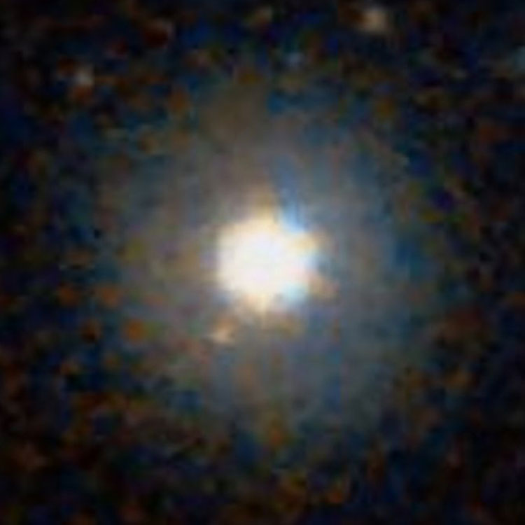 DSS image of lenticular galaxy NGC 3065