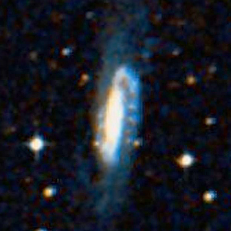 DSS image of spiral galaxy NGC 3128