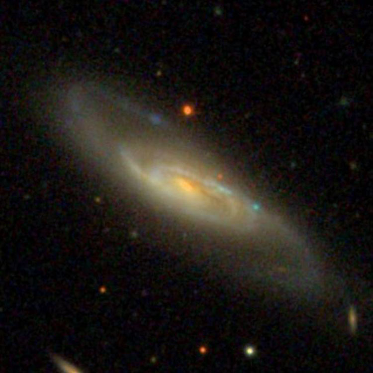 SDSS image of spiral galaxy NGC 3131
