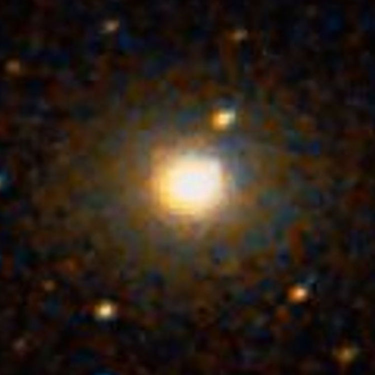 DSS image of lenticular galaxy NGC 3139