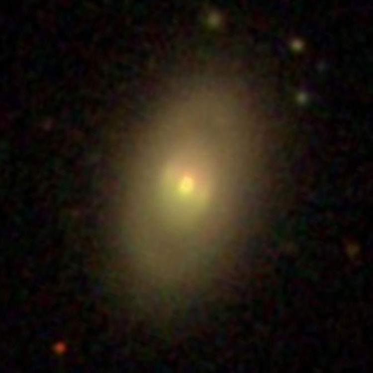 SDSS image of lenticular galaxy NGC 3151