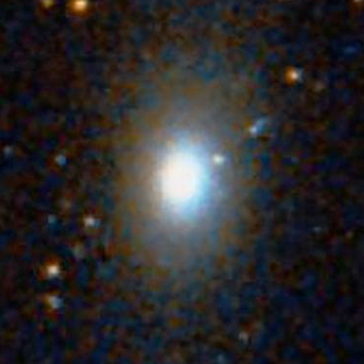 DSS image of lenticular galaxy NGC 3171
