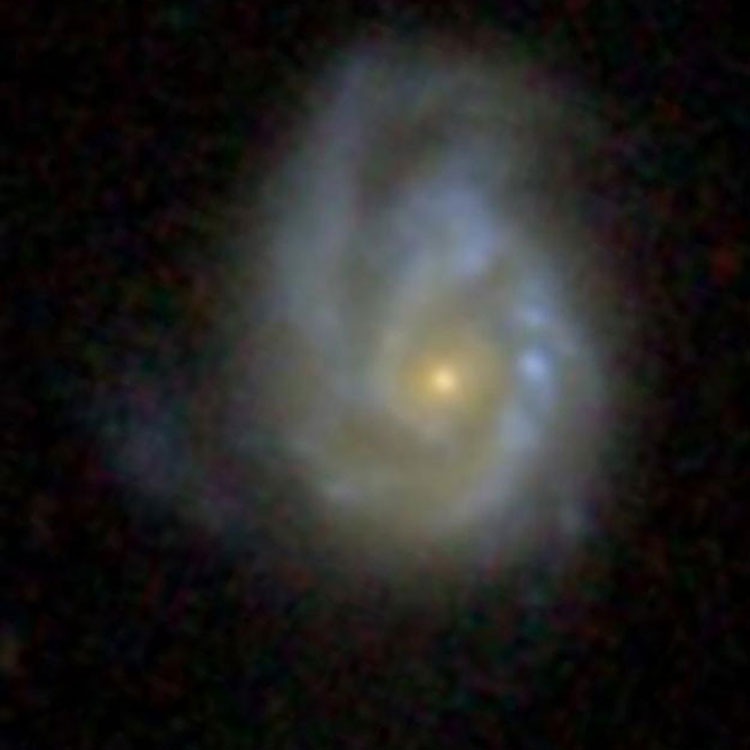 SDSS image of spiral galaxy NGC 3191