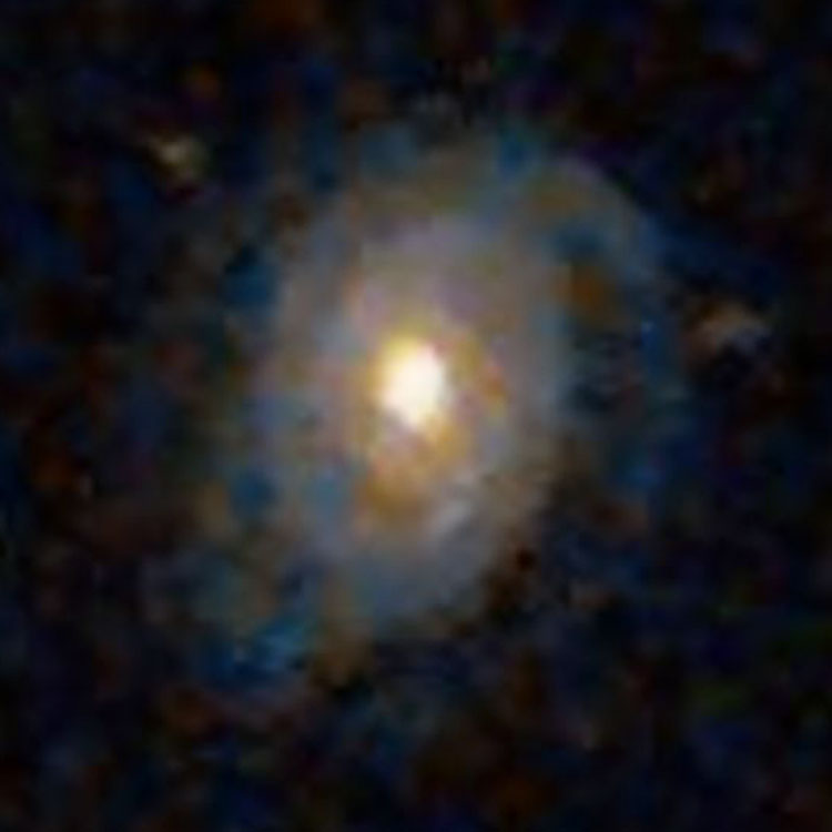 DSS image of spiral galaxy NGC 3197