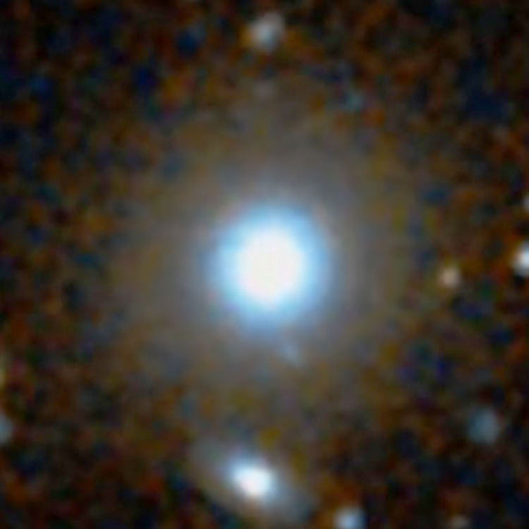 DSS image of elliptical galaxy NGC 323