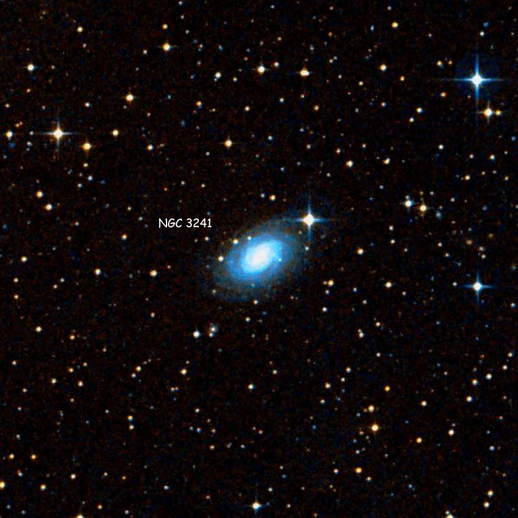 DSS image of region near spiral galaxy NGC 3241
