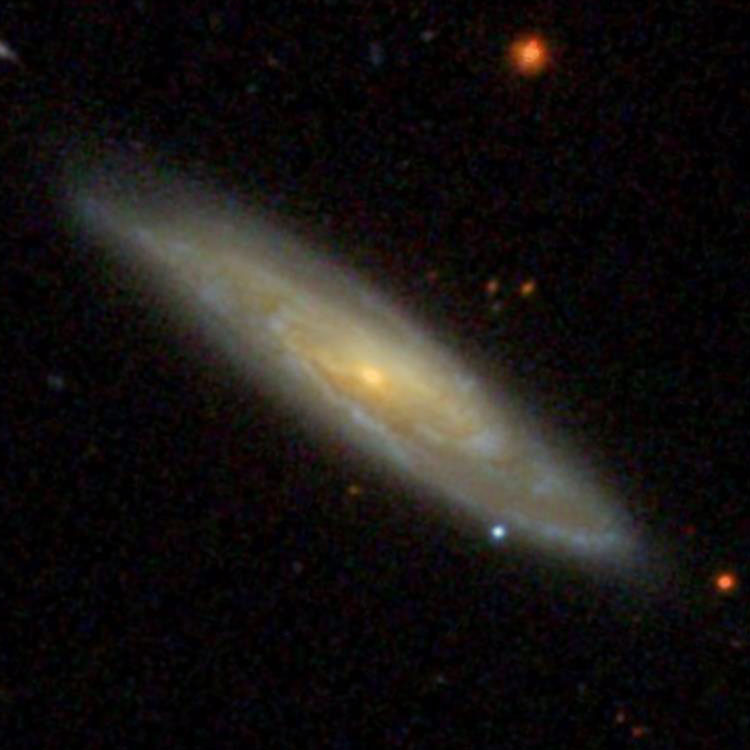 SDSS image of spiral galaxy NGC 3251