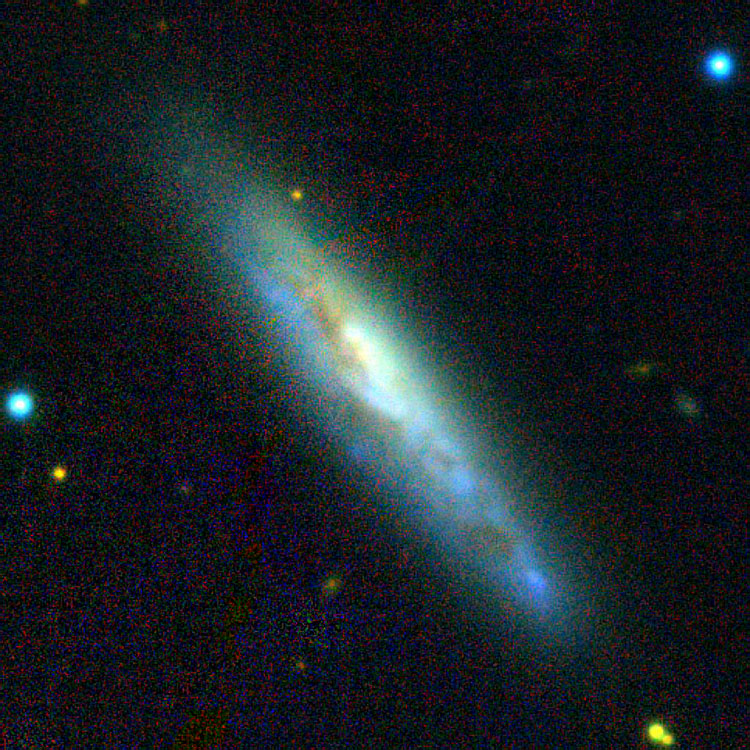 PanSTARRS image of spiral galaxy NGC 3252