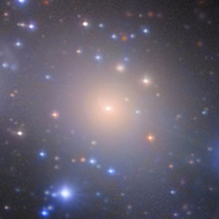 Rolf Osen Astrophotography image of elliptical galaxy NGC 3258