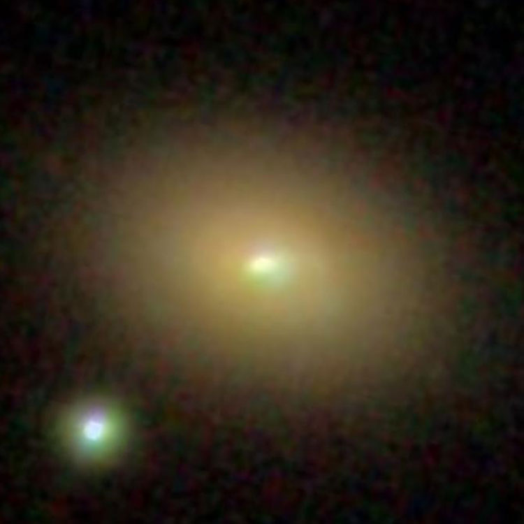 SDSS image of lenticular galaxy NGC 3265