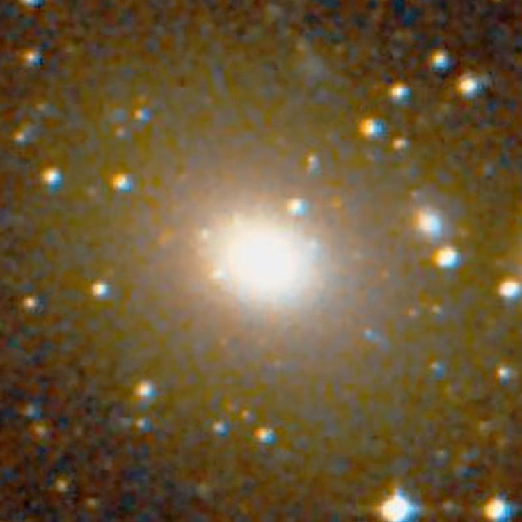 DSS image of elliptical galaxy NGC 3268