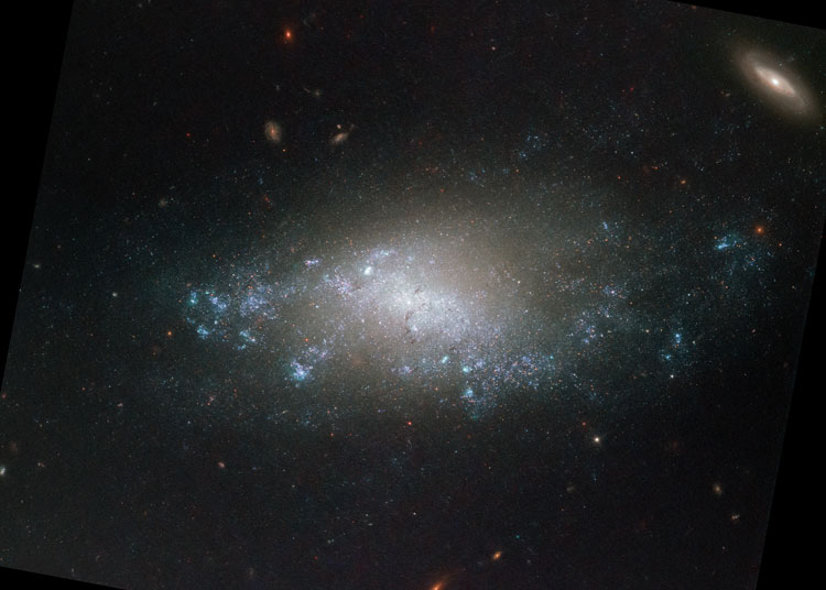 HST image of spiral galaxy NGC 3274