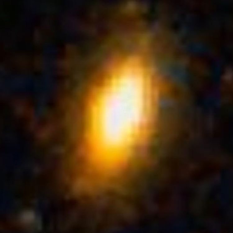 DSS image of lenticular galaxy NGC 3297