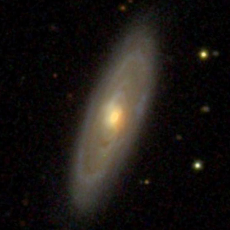 SDSS image of spiral galaxy NGC 3304