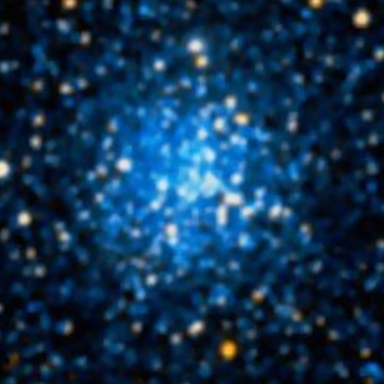 DSS image of globular cluster NGC 339, in the Small Magellanic Cloud