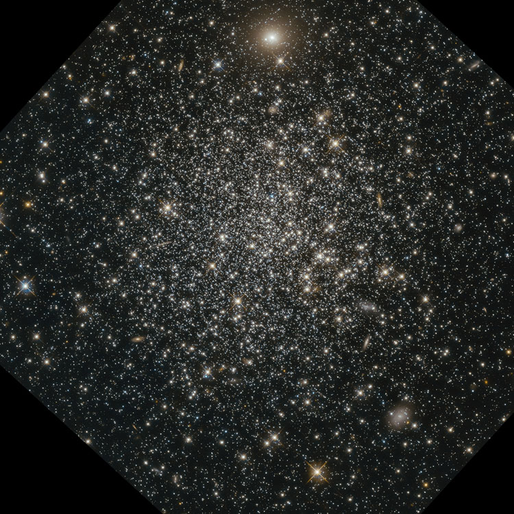 HST image of globular cluster NGC 339, in the Small Magellanic Cloud