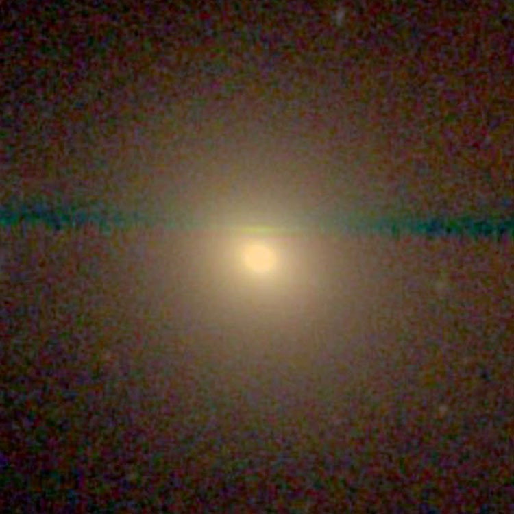 SDSS image of lenticular galaxy NGC 349